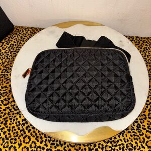 FREE Elegant Black Quilted Women's Bag/ Belt Bag/Fanny